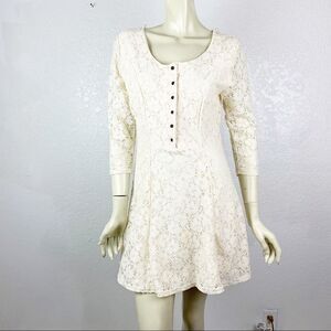 Coco & Jameson Fit N Flair Eyelet dress